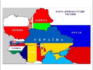 Які країни межують з Україною