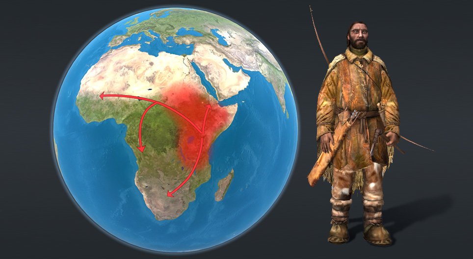 Де сформувався вид людина розумна: африканські витоки Homo sapiens