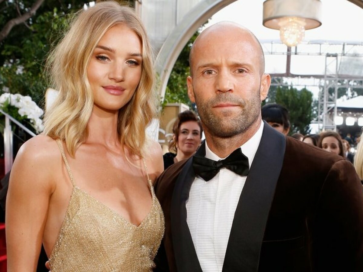 Дружина Стетхема: Роузі Хантингтон-Вайтлі поруч з королем екшну