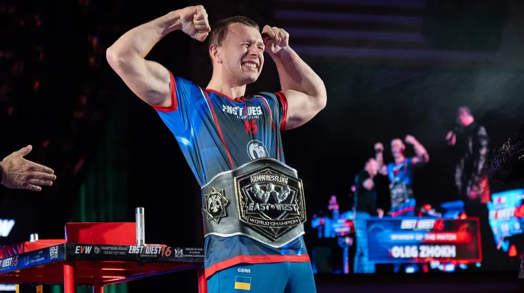 Олег Жох: легенда лівої руки в армрестлінгу