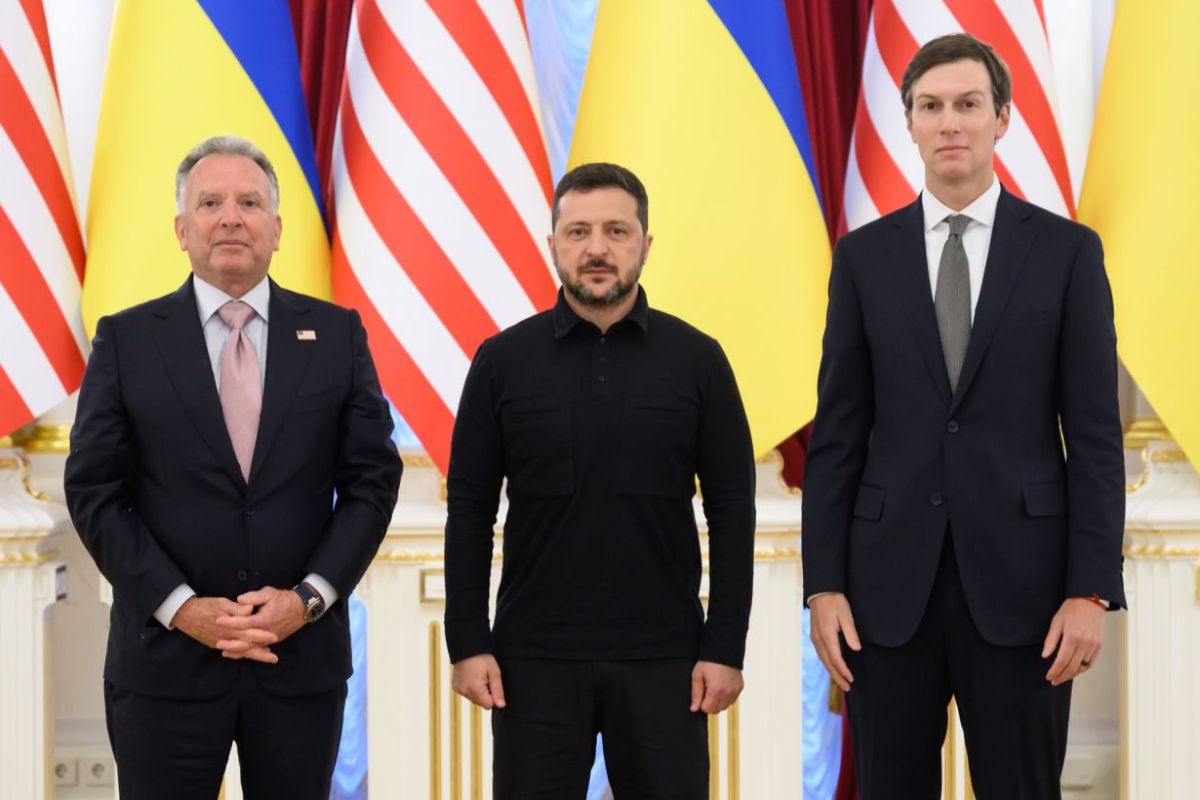 Україна не поступиться Донбасом: Зеленський зустрівся з посланцями США